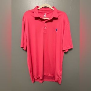 🆕 Johnnie-O Mens Pink Polo